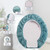 BAAHRNOM Soft Microfiber Toilet Seat Cover 17.5" x 15" Machine Washable