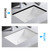 Qualward Undermount Sink Supports Brackets,Adjustable Undermount Sink Support, Stainless Steel Installation Kit for Undermount Kitchen Sink (21-32 inches)