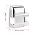 TOP-VIGOR Chrome Side Mirror Covers Compatible with Ford F250 2008-2016