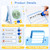 Herloreen 3 in 1 Visual Timer for ADHD, Chore Chart & Task Planner for Kids