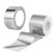 DEGEOBERLIN 2 Rolls High-Temp Heat Shield Tape Reflective Adhesive Backed Roll Thermal Barrier Foil Tape Self-Adhesive Heat Resistant Tape Cool Tapes for Hose and Auto (Silver, 2 Inch x 16 ft)