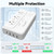ALLWEI 2000W Voltage Converter 220V to 110V Travel Adapter