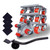 Furniture Dolly Sliders, Furniture Movers with 360° Rotation Wheels, Furniture Lifter Tool Set, Upgraded Carbon Steel Panel Dolly, Suitable for Moving Heavy Furniture, Appliances, Cabinet, Fridge