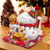 Nisorpa 11" Ceramic Lucky Cat Waving Arm with Auto-Swing Plastic Arm