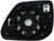 Passenger Side Mirror Glass Compatible with Kia Niro 2023-2026