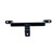 Rear Steel Saddlebag to Fender Support Bracket fit for Harley Touring Road King Electra Glide FLHT FLT FLTR FLHX 1984-2008 (Black)