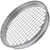 ECOPRO VENT 8" Inch Galvanized Ducting Take-Off End Cap with Protective Metal Mesh Screen - Male Connection. Round Pipe and Ventilation Plug. Easy Push-Fit Installation for Enhanced HVAC Efficiency