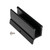 Sliding Shower Door Bottom Guide 1/2" x 3" for Shower Doors Up to 1/2" Wide