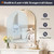 Brauthon Frameless Bathroom Mirror, 24" x 36" Arched Vanity Mirror for wall Beveled, Arch Wall Mounted Bathroom Mirror for Over Sink, Hallway, Entryways
