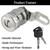 PMFCA Tailgate Door Lock Cylinder & Key Set Compatible with Toyota Tundra 2014-2021 Toyota Tacoma 2016-2023 Replace 69055-0C030