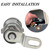 PMFCA Tailgate Door Lock Cylinder & Key Set Compatible with Toyota Tundra 2014-2021 Toyota Tacoma 2016-2023 Replace 69055-0C030