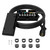 Gonice 8FT 7 Pin Trailer Wiring Harness with 7 Gang Junction Box, Heavy Duty 7 Way Trailer Cord for Trailers RVs Campers, Weatherproof
