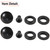 RLB-HILON 2PCS Rear Window Latch Bolt Nut Screw for Cab Quarter Glass