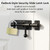 4 inch Slide Barrel Bolt Gate Latch Black