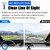 XITER Polyester Dashboard Cover Mat Carpet Dash Nonslip Sun Shade Mat Compatible For Toyota 2025 2026 CAMRY(With HUD)