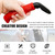 Wevdn Car Door Handle for Elderly, Portable Stable Vehicle Support Handle for Easy Sit to Stand Assistance, Multifunction Safety Car Door Latch Handle for Elderly and Handicapped (Red)
