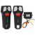 STEGODON 12V Wireless Winch Remote Control Kit 2 Remotes 98 FT Range Universal Replacement for 5-Wire Control Group Contactor Truck ATV SUV Off-Road Recovery