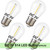 abulber DC 3V Solar String Light Bulbs, Low Voltage Warm White, 16 Pack