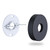 RAINREVIVE Chrome Shower Arm Flange, Shower Arm Stabilizer Bracket and Flange Cover Plate