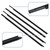 ItranMc Weatherstrip Window Molding Trim Seal For 2009-2021 Dodge Ram 1500 2500 3500 4500 5500 Truck Crew Cab,Black Outer Door Window Trim Seal Belt,Replace#55112376AH 55112377AH 55372138AH 55372139AH