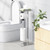 Toilet Paper Holder Stand with Top Storage Shelf