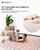 Joypony Baby Playpen with Mat, 50x50 in Small Play Pen for Babies, Toddler Playpen for Apartment, Indoors Play Yard with Soft Breathable Mesh (Beige)