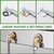 Installation Kit for Wall Mount Commercial Faucet, TOLSUNY Backsplash Mount Set for Stainless Steel Kitchen Prep & Utility Sink, 1/2 IPS G1/2 Elbow Adapter, 90 Degree Angled Elbow Joint, 2PCS.