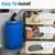 6 Inch Rain Barrel Screen Filter Cover Lid for Rainwater Collection System