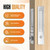 Pocket Door Privacy Lock with Hidden Handle, Recessed Flush Pull, Black | Zinc Alloy, rustproof, Durable, Bathroom Bedroom, Spring Edge Latch, Space-Saving, Concealed Handle, fits 1-5/12 to2-2/8 Door