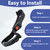 2 PCS Car Adjustable Grab Handles, Car Handle Strap Assist for Elderly