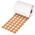 DLUGOPIS 1000 Pcs 1 Inch Wood Self Adhesive Cork Pads Cabinet Door Bumper Protector Coaster Feet Round Sticker Dots Bulk 0.02" Thick for Kitchen Coaster Plants Drawer Cupboard Craft