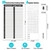 14 Sheets Breaker Panel Labels, 10 Electrical Box Catalog Labels and 4 Number Stickers, Colorful Durable Removable Electrical Number Directory Load Center Sticker （Black）
