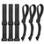 Car Rooftop Cargo Tie Down Hook Straps,Adjustable,6Pcs