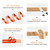 Thickened Stair Edge Trim - 20FT Rubber Stair Nosing, Non-Slip Self Adhesive Stair Edge Protector, Suitable for Indoor/Outdoor Use, Waterproof and Reliable (Light Brown, 20FT)