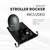 Rechargeable Stroller Pram Rocker, Portable Weatherproof Baby Sleep Device, Fits All Stollers & Prams - Adjustable Speed, Long-Lasting Battery