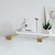 Floating Shelf Brackets Upgraded, 6 inch, Gold Heavy Duty Iron Shelf Brackets, Industrial Modern Floating Shelf Support for Wall Mount Shelves,Wide Brackets ,4 Pack, Support DIY(5mm Thickening Type).