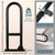 WochiTV 29.5 Inch Handicap Grab Bars Foldable Stainless Toilet Handrail