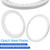 GOLKNHA Clutch Kit & Clutch Cover Gasket & Oil Filter kit Compatible with Kawasaki Ninja 400 EX400 Z400 ER400 2018-2024