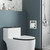 Neodrain White 304 Stainless Steel Recessed in Wall Toilet Paper Holder
