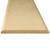 Wonderjune Door Transition Strip Wood Threshold Transition Unfinished Solid Red Oak Interior Threshold Doorways Reducer Threshold (36 x 6.5 x 0.5 Inches)