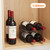 Lifewit Stackable Wine Rack for Cabinet, Plastic Refrigerator Wine Holder