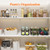 Lifewit Stackable Wine Rack for Cabinet, Plastic Refrigerator Wine Holder