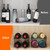Lifewit Stackable Wine Rack for Cabinet, Plastic Refrigerator Wine Holder
