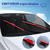 EMITHSUN 24"+20" Red Windshield Wiper Blades(Set of 2)