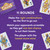 Five Crowns Travel Case Rummy Style Card Game for Kids, Family Game Night