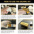 Gilding Adhesive Set, Gold Leaf Kit, 3.53oz Water Based Adhesive & Varnish