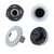 3 Pack C3-2 Replacement Spool with Base Cover for Stihl FSA 57 with AutoCut C3-2 Weed Eater Head by BLUE ELF