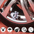 MEAJOO 4PCS Skull Style Tire Valve Stem Caps, with Rubber O-Ring, Universal Dustproof Tire Valve Stem Covers for Cars, SUV, Trucks, Bikes, Motorcycles, Bicycles(Silver)