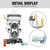 DUZFOREI 581156101 544363001 Carburetor Carb Kit, Replacement for Redmax EBZ7500 Back Pack Blower, with 512654101 Pre Air filter Kit
