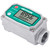 GRYVOZE 3/4 Inch Digital Turbine Fuel Flow Meter, 0.8-13.2 GPM Inline NPT Thread Flowmeter for Water, Diesel, Gas Oil, Kerosene, Methanol, and Other Liquids - Supports Gallon, QTS, PTS, L, m³
